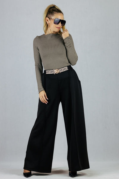 Bluzka prążek UNIWERSALNY Made in Italy Bluzki Inspiracja Jelenia Gora