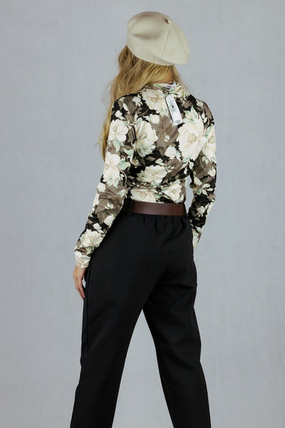 Bluzka w kwiaty 3D - VI UNIWERSALNY Made in Italy Bluzki Inspiracja Jelenia Gora