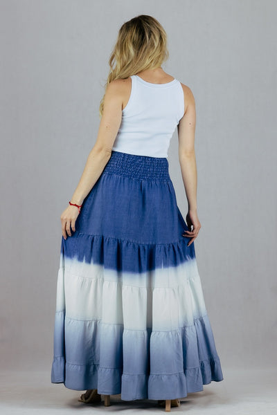 Spódnica maxi cieniowana UNIWERSALNY Made in Italy Spódnice Inspiracja Jelenia Gora