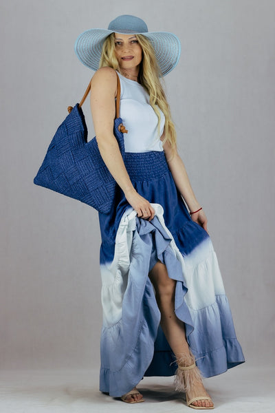 Spódnica maxi cieniowana UNIWERSALNY Made in Italy Spódnice Inspiracja Jelenia Gora